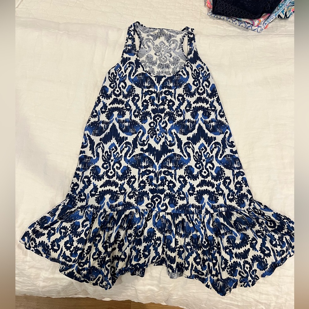 Lilly Pulitzer Hampton Tank Dress 100% Pima Cotton size medium